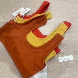 BUNDLE- 3 ARQ wide strap bras, medium